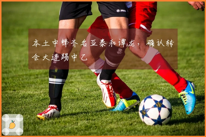 本土中锋齐名亚泰和谭龙，确认转会大连踢中乙